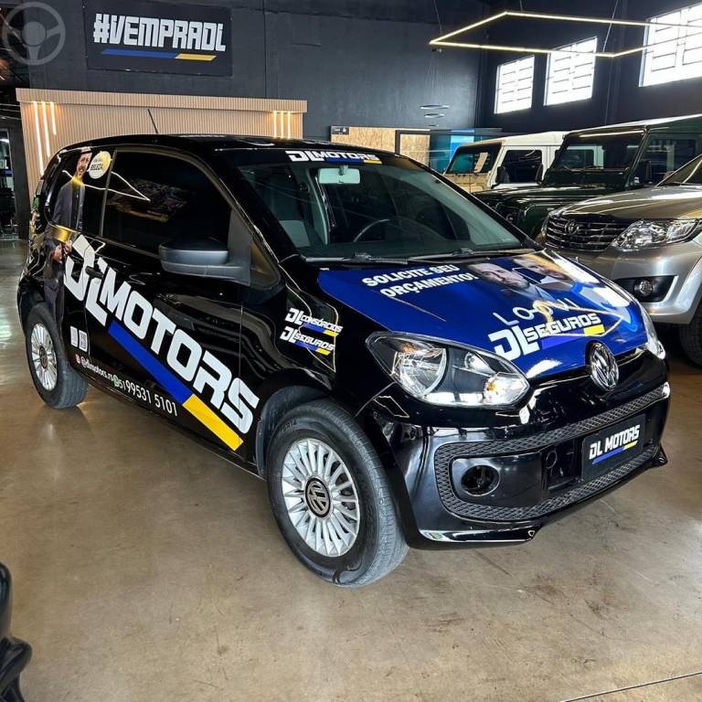 VOLKSWAGEN - UP 1.0 MPI TAKE UP 12V FLEX 2P MANUAL - 2014/2015 - PRETA - R$ 43.800,00