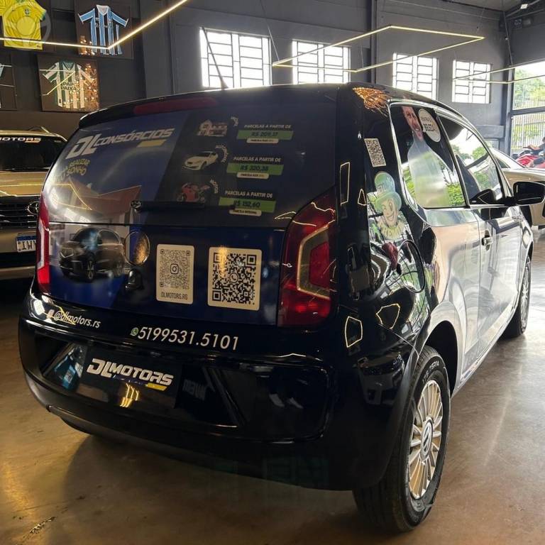 VOLKSWAGEN - UP 1.0 MPI TAKE UP 12V FLEX 2P MANUAL - 2014/2015 - PRETA - R$ 43.800,00