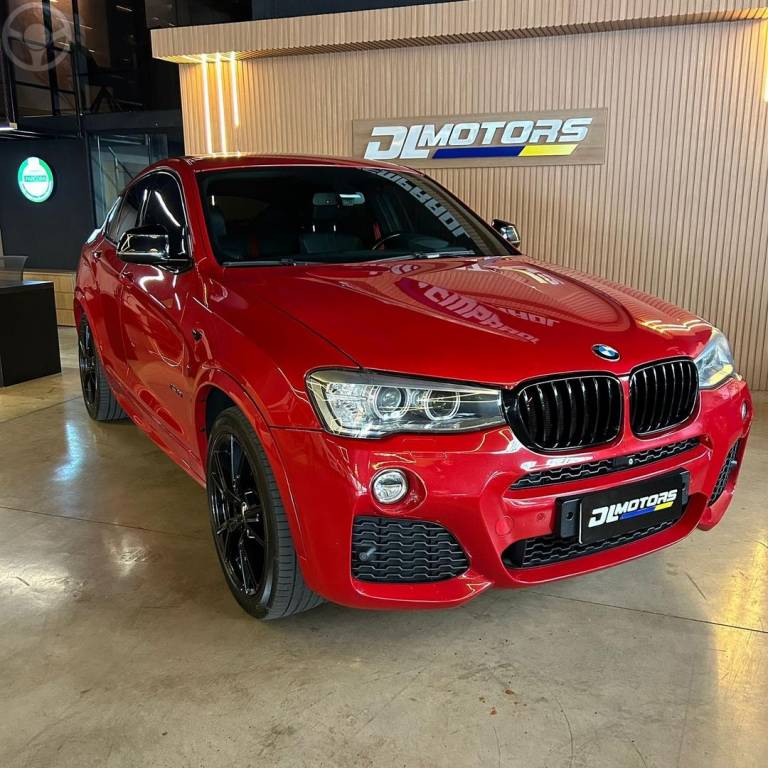 BMW - X4 3.0 M SPORT 35I 4X4 24V TURBO 4P AUTOMATICO - 2016/2016 - VERMELHA - R$ 179.800,00
