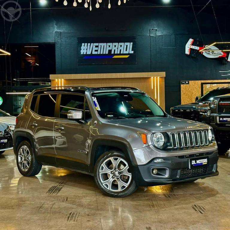 JEEP - RENEGADE - 2016/2016 - CINZA - R$ 75.800,00