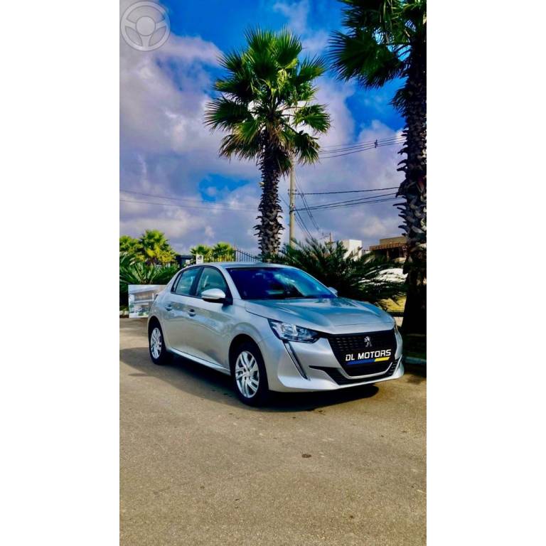 PEUGEOT - 208 - 2022/2022 - PRATA - R$ 77.900,00