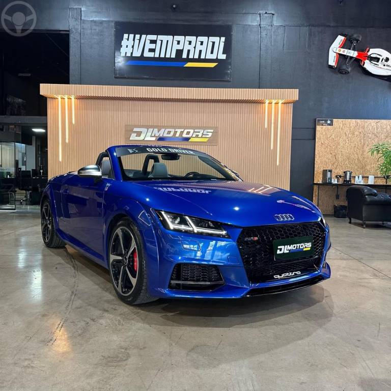 AUDI - TT 2.0 TFSI ROADSTER 16V 2P S-TRONIC - 2016/2017 - AZUL - R$ 420.800,00