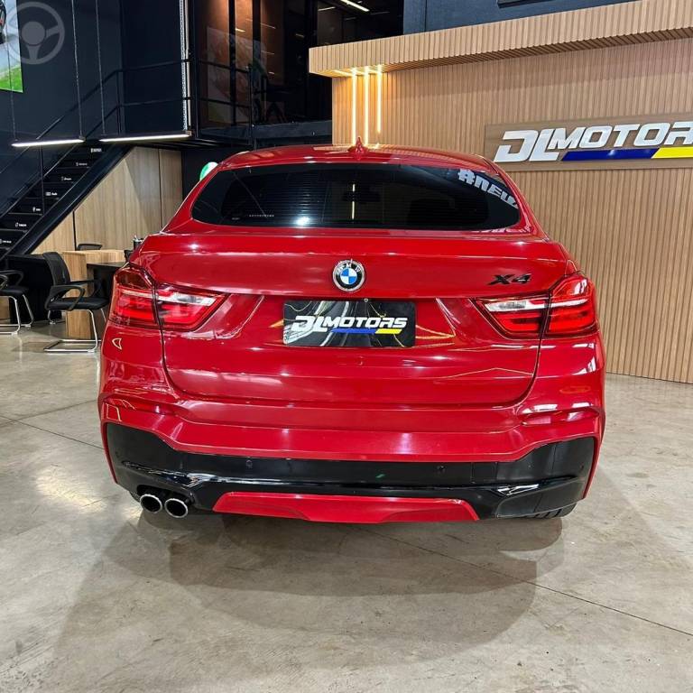 BMW - X4 3.0 M SPORT 35I 4X4 24V TURBO 4P AUTOMATICO - 2016/2016 - VERMELHA - R$ 179.800,00