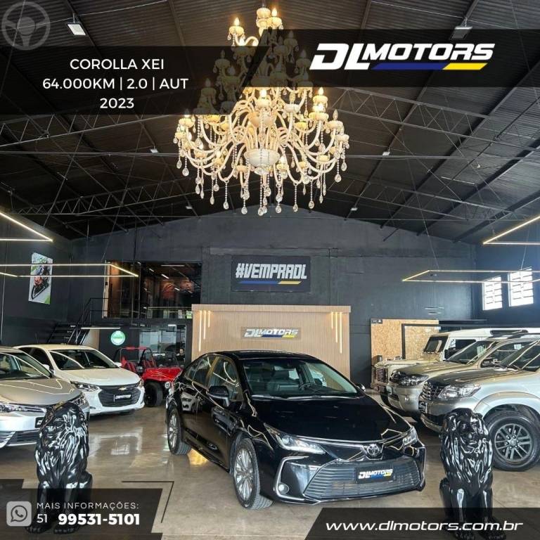 TOYOTA - COROLLA - 2022/2023 - PRETA - R$ 135.800,00